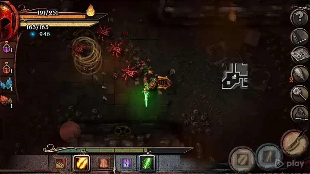Almora Darkosen RPG screenshot