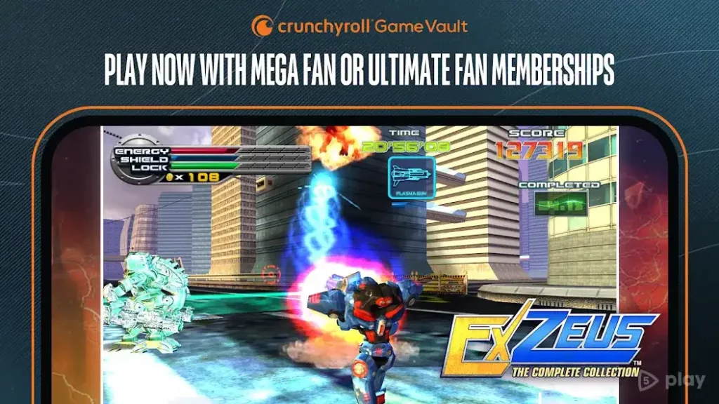 Crunchyroll: ExZeus screenshot