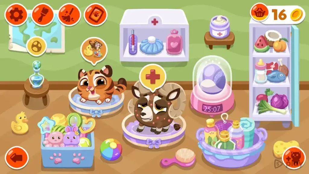 Bubbu School — милые животные screenshot