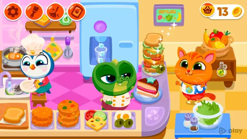 Bubbu School — милые животные screenshot