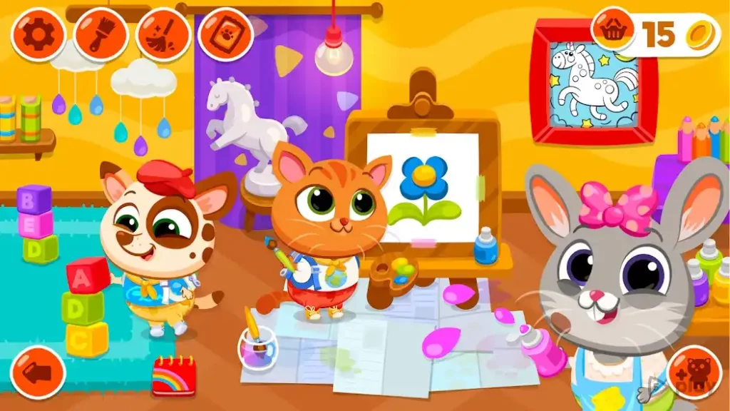 Bubbu School — милые животные screenshot