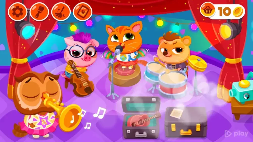 Bubbu School — милые животные screenshot