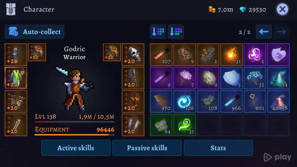 Darkrise - Pixel Action RPG screenshot