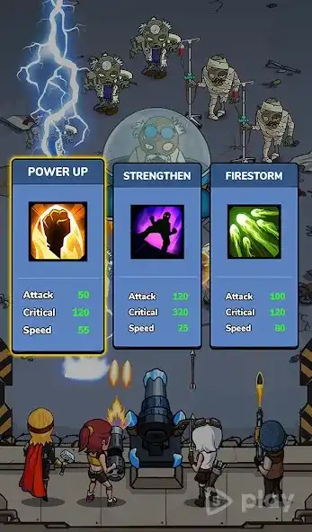 Zombie War: Idle Defense Game screenshot
