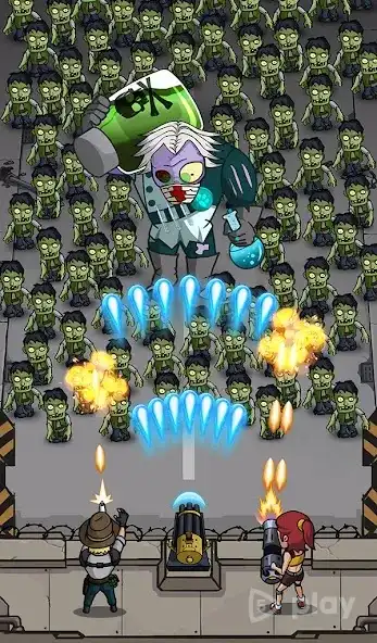 Zombie War: Idle Defense Game screenshot