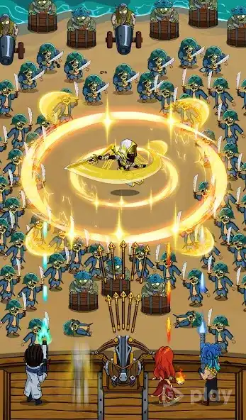 Zombie War: Idle Defense Game screenshot