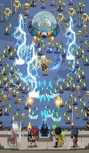Zombie War: Idle Defense Game screenshot