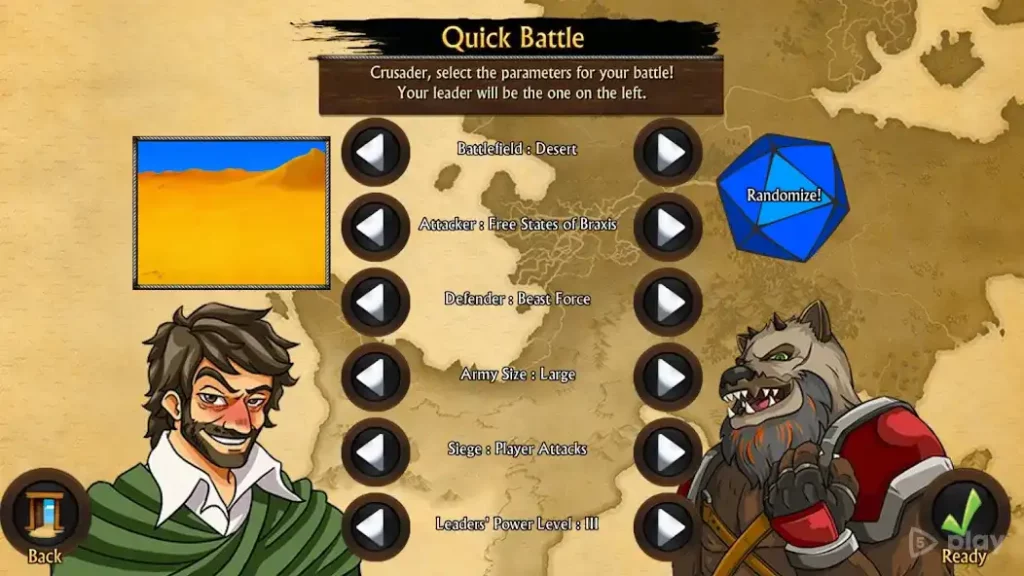 Swords and Sandals Crusader Redux screenshot