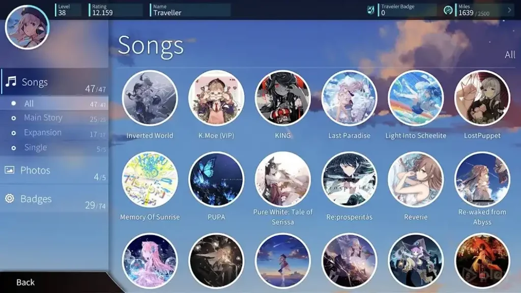 Rotaeno screenshot