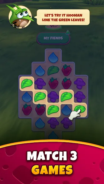 Best Fiends - загадки 3 в ряд screenshot