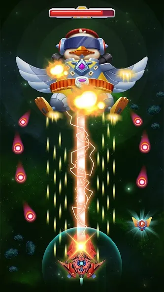 Chicken Attack: Galaxy Shooter screenshot