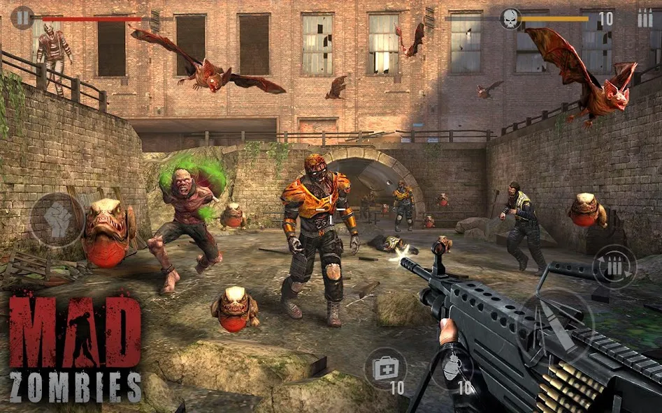 Зомби : MAD ZOMBIES screenshot