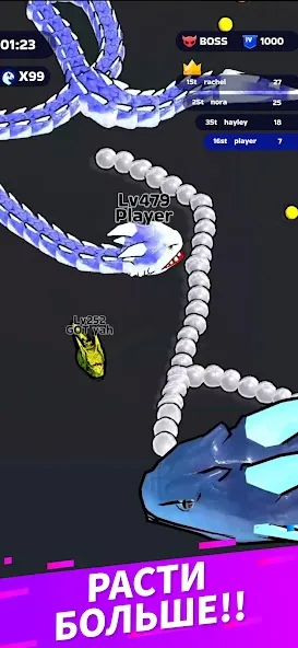 Snake Clash screenshot