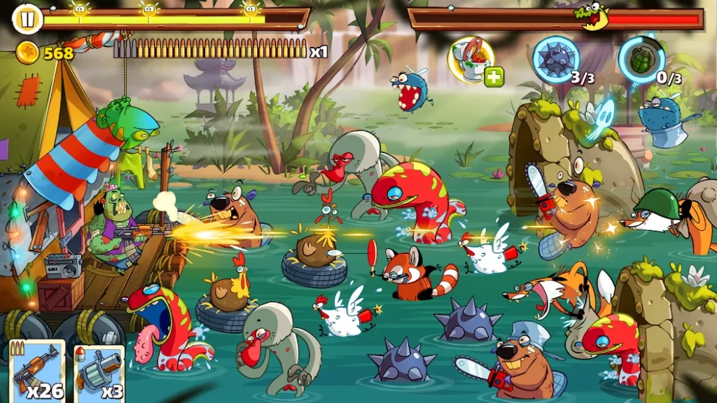 Swamp Attack 2 screenshot