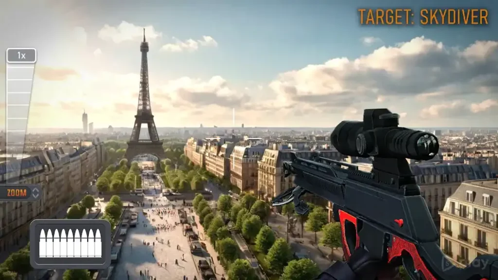 Sniper 3D Assassin: игры стрелялки бесплатно screenshot