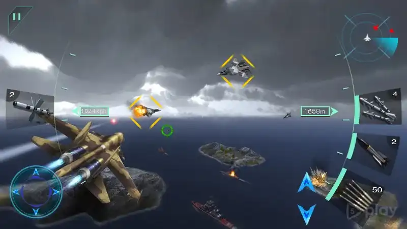 Воздушные битвы 3D screenshot