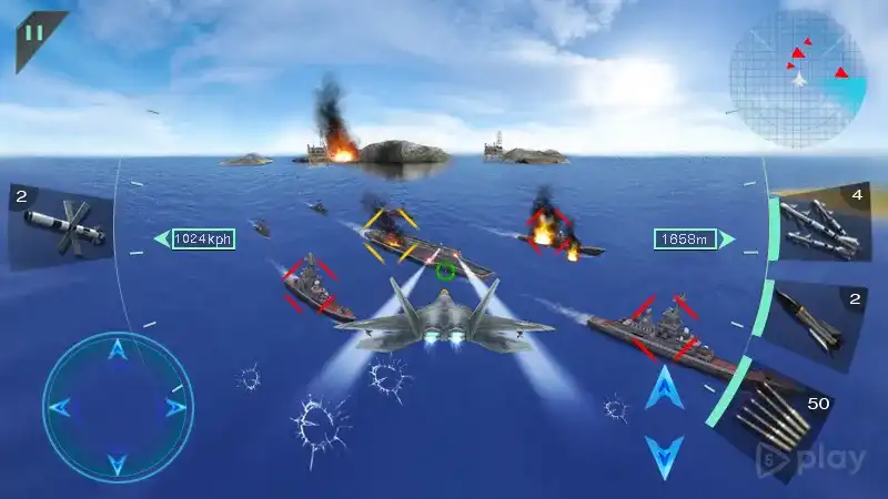 Воздушные битвы 3D screenshot