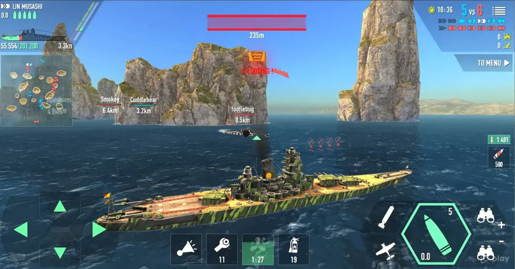 Battle of Warships: Naval Blitz screenshot