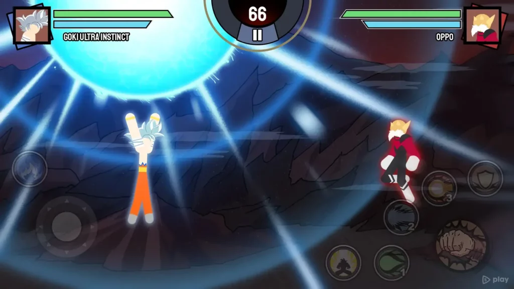 Stickman Warriors - Super Dragon Shadow Fight screenshot