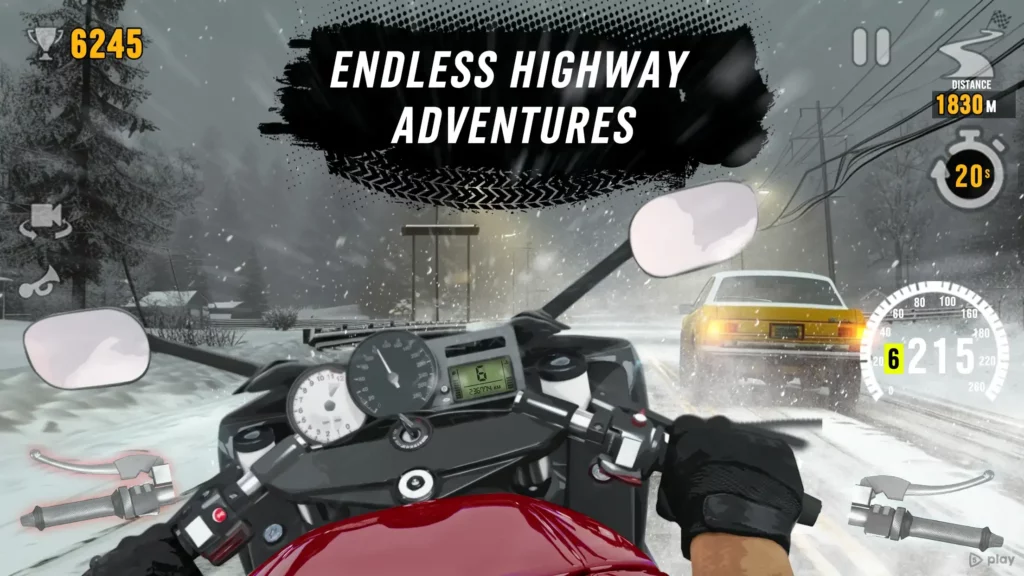 Motor Tour: симулятор мотоцикла, мир байков screenshot