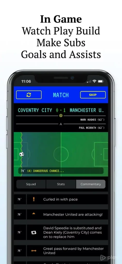 Retro Football Management screenshot