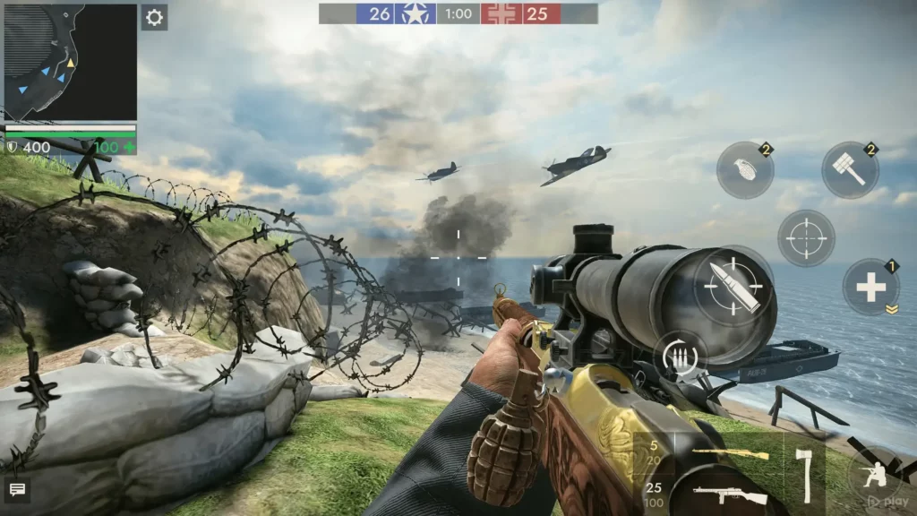 World War Heroes: Военный шутер screenshot