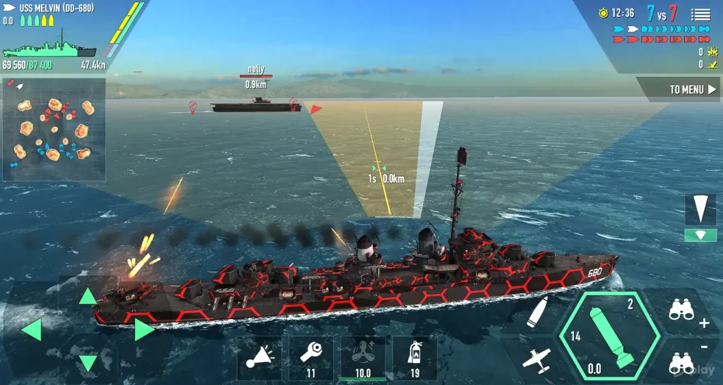 Battle of Warships: Naval Blitz screenshot